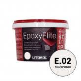 Фуга для плитки Litokol EpoxyElite E.02 молочный (1 кг) на сайте domix.by